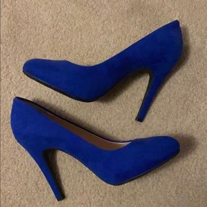 Jessica Simpson Blue Heels